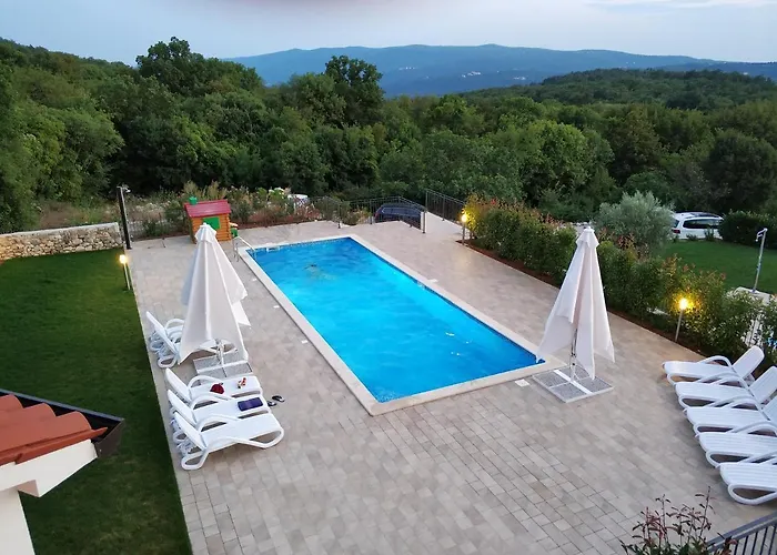 Vicani Villa: Spacious With Pool Ripenda Kras